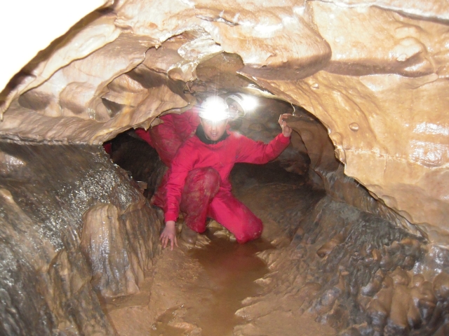  In a tunnel 